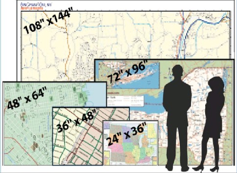 Map sizes