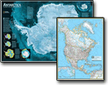 Continent Map Examples