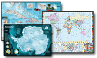 Educational World Wall Maps