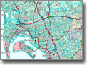 County Wall Maps