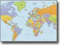 World Wall Maps
