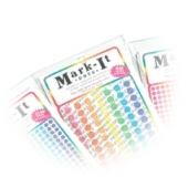 Merk-it Dots are clean and easy to use with any MapSales Wall Map!