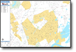 Basic Style City Wall Maps