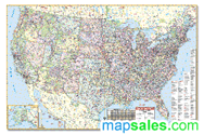Educational Continent Wall Maps
