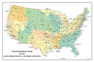 Educational State Wall Maps