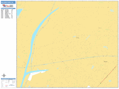 Baldwin Park Wall Map by MarketMAPS