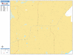 El Cajon Wall Map by MarketMAPS