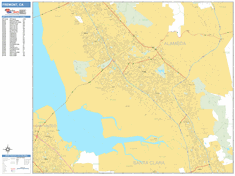 Fremont Wall Map by MarketMAPS