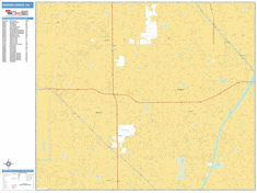 Garden Grove Wall Map by MarketMAPS