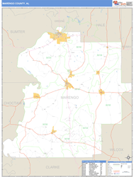 Marengo Wall Map by MarketMAPS