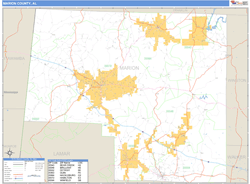 Marion Wall Map by MarketMAPS