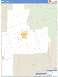 Perry Wall Map by MarketMAPS