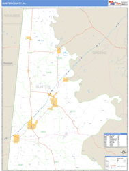 Sumter Wall Map by MarketMAPS