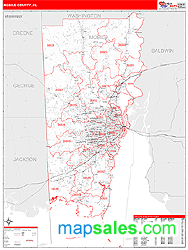 Mobile Wall Map by MarketMAPS