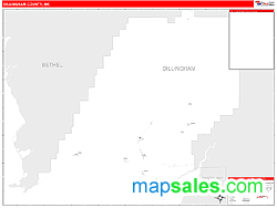 Dillingham Wall Map by MarketMAPS