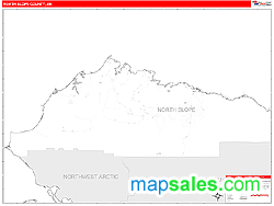 North Slope Wall Map by MarketMAPS