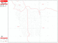 Lodi Metro Area Zip Code Wall Map by MarketMAPS
