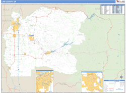 Linn County, OR Wall Map by MarketMAPS from MapSales.com - The ... Linn County, OR Wall Map by MarketMAPS from MapSales.com - The ...
