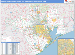 Houston-area Zip Code Map