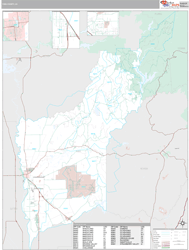 Yuba County, CA Zip Code Wall Map Premium Style by MarketMAPS