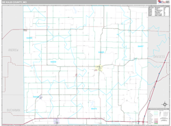 county zip map dekalb wall code mo maps missouri