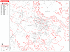 pipeline of with ga state map capline cities