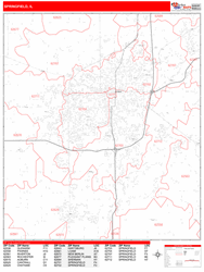map zip of the atlas springfield illinois codes