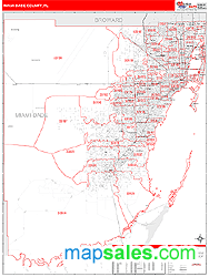 Zip Code Map Miami Zip Code Map Miami