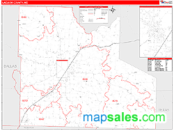 county map laclede zip wall code mo maps missouri