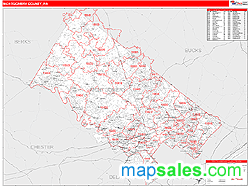 Montgomery County Pa Zip Code Map Downloads