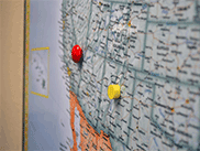 Magnetic Wall Map