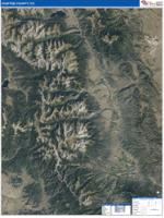 Gallatin , Mt Wall Map