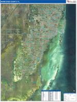 Miami Dade , Fl Wall Map