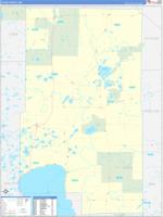 Aitkin, Mn Carrier Route Wall Map