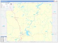 Chippewa, Wi Carrier Route Wall Map