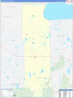 Clearwater, Mn Carrier Route Wall Map
