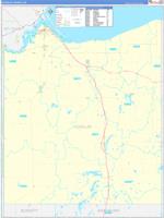 Douglas, Wi Carrier Route Wall Map