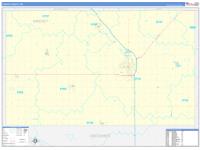 Harvey, Ks Carrier Route Wall Map