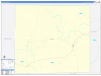Irion, Tx Carrier Route Wall Map