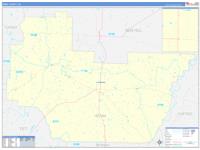 Irwin, Ga Carrier Route Wall Map