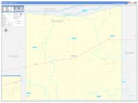 Kearney, Ne Carrier Route Wall Map