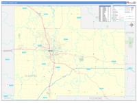 Olmsted, Mn Carrier Route Wall Map
