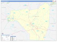 Rutherford, Nc Wall Map Zip Code