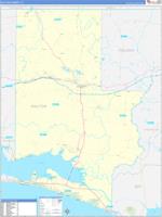 Walton, Fl Carrier Route Wall Map