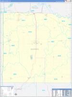 Warren, Ia Carrier Route Wall Map