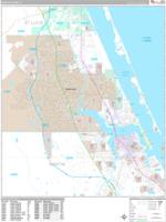 Port St. Lucie Wall Map Zip Code