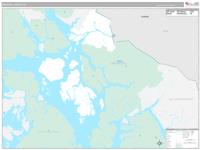 Wrangell Borough (), Ak Wall Map