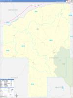 Choctaw, Ms Wall Map Zip Code