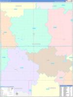 Mccook, Sd Wall Map