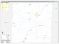 Anderson, Ks Carrier Route Wall Map